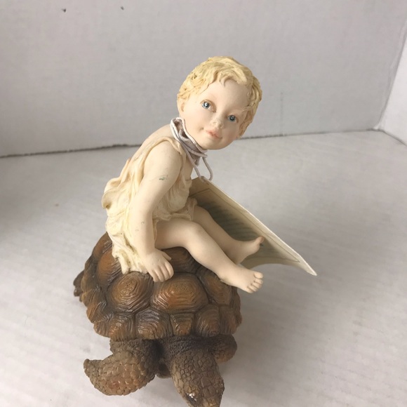 RARE - NWT - KINGSLEY WATER BABIES Vintage Resin Collectible Figurine